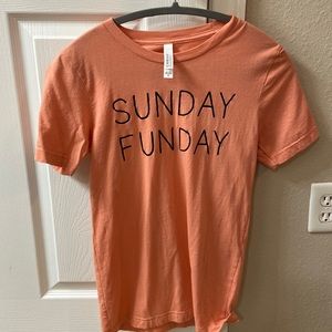 Oversized Sunday funday T-shirt